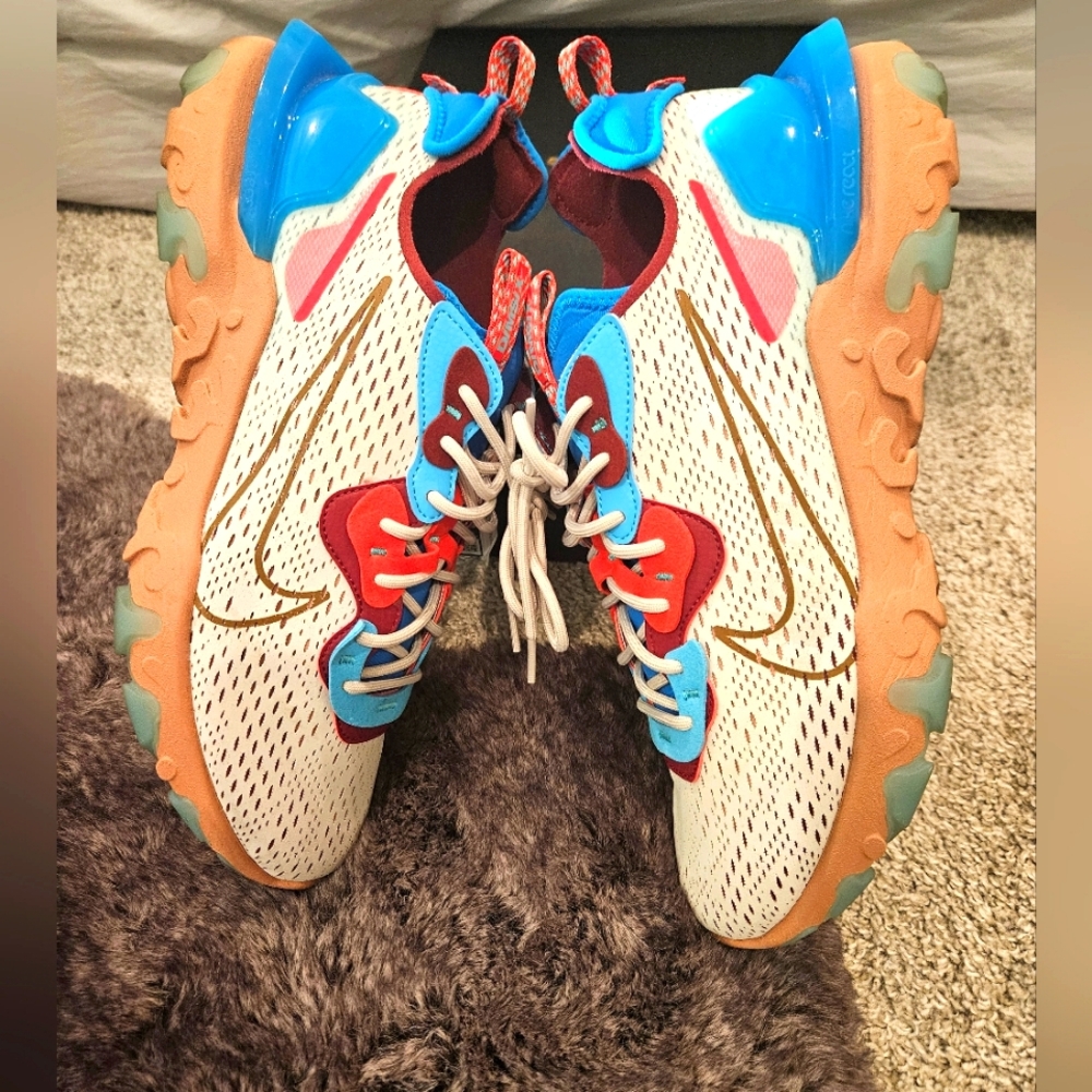 Nike React Vision Running Short Desert Oasis Dmsx… - image 1